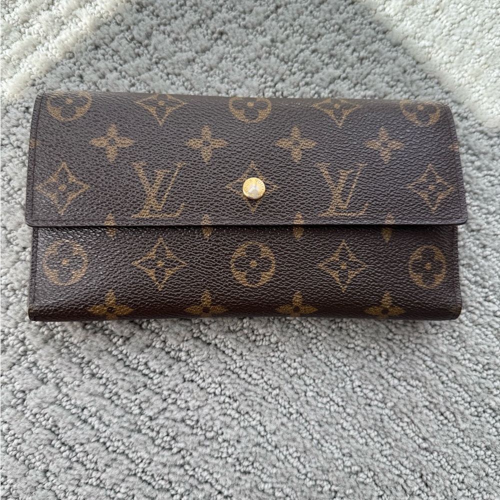 Louis Vuitton Brown Monogram Wallet